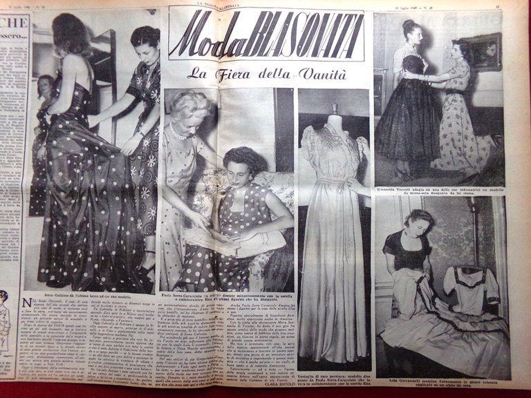 La Tribuna Illustrata 11 Luglio 1948 Madonna Marina Pisa Giovanna … | Immagine Gallery 2