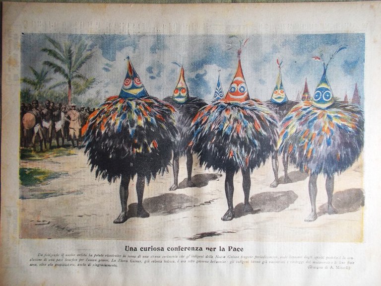 La Tribuna Illustrata 11 Maggio 1919 Sottomarini Tedeschi Buddha Ciclismo …