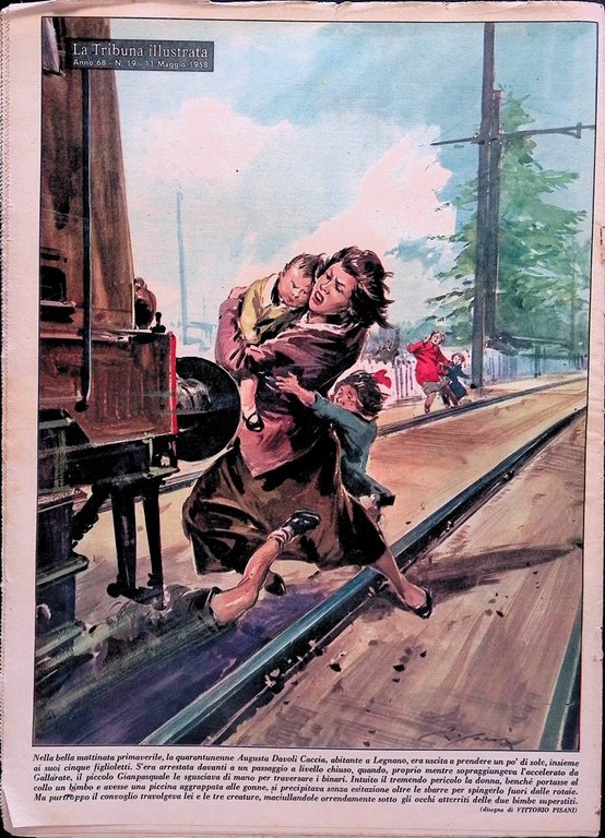 La Tribuna Illustrata 11 Maggio 1958 Oppenheimer Enrique Omar Sivori …