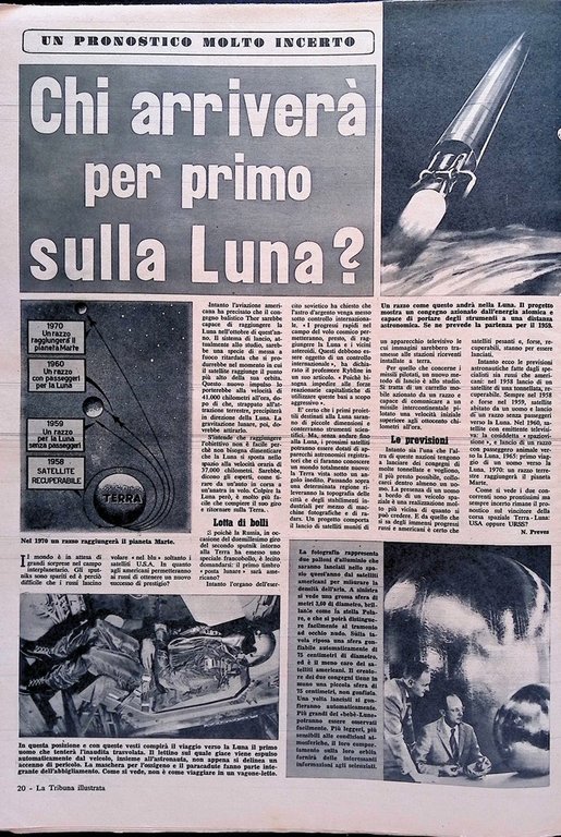 La Tribuna Illustrata 11 Maggio 1958 Oppenheimer Enrique Omar Sivori …