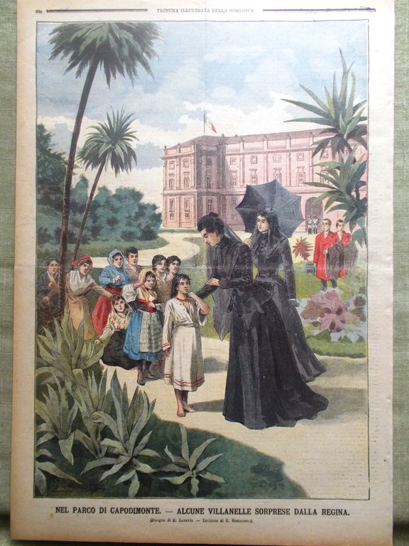 La Tribuna Illustrata 11 Novembre 1900 Capodimonte Legazione Francese Cina …