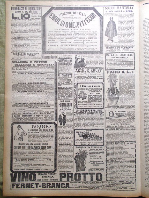 La Tribuna Illustrata 11 Novembre 1900 Capodimonte Legazione Francese Cina …