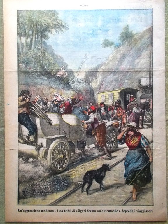 La Tribuna Illustrata 11 Novembre 1906 Nobel Golgi Ercolano Caetani …