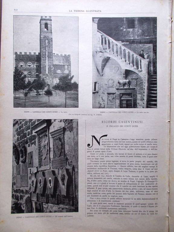 La Tribuna Illustrata 11 Ottobre 1891 Centenario San Francesco Assisi …