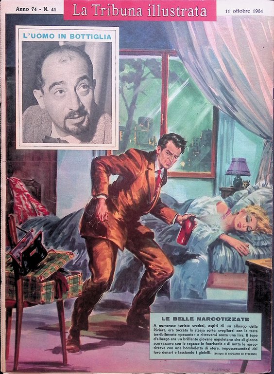 La Tribuna Illustrata 11 Ottobre 1964 Alcamo Dolores Hard Apololoni …