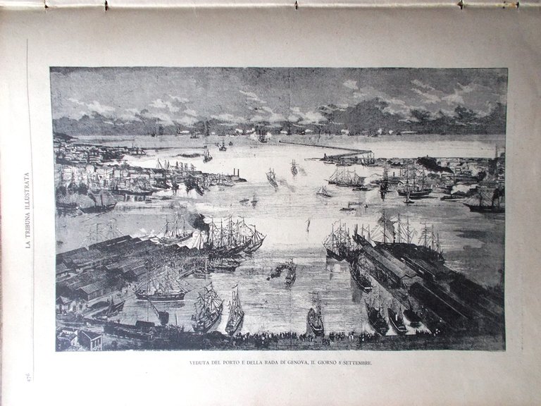 La Tribuna Illustrata 11 Settembre 1892 Manovre in Umbria Camillo …