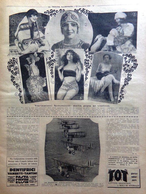 La Tribuna Illustrata 12 Dicembre 1926 Orbilianismo Tunney Rockefeller Arca … | Immagine Gallery 2