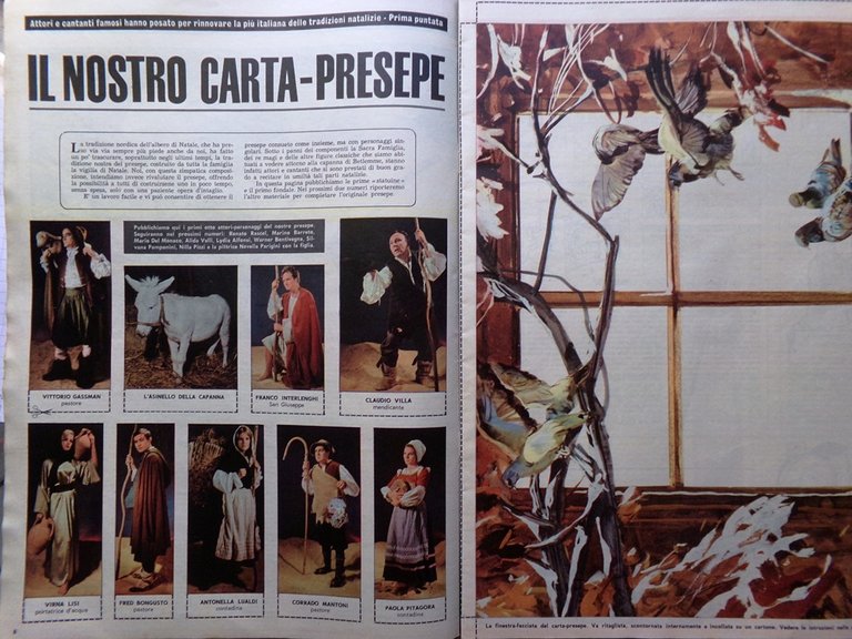 La Tribuna Illustrata 12 Dicembre 1965 Legge Merlin Nazionale Preti …