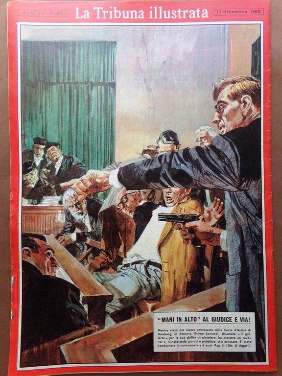 La Tribuna Illustrata 12 Dicembre 1965 Legge Merlin Nazionale Preti …