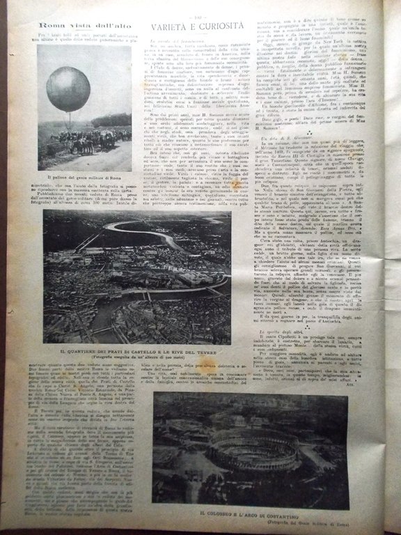 La Tribuna Illustrata 12 Febbraio 1905 Massimo Gorki Gapon Principini …