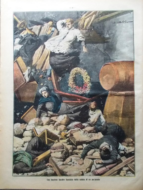 La Tribuna Illustrata 12 Gennaio 1913 Pozzuoli Pergola Firenze Balcani …