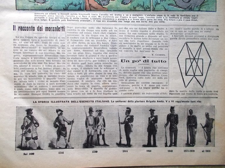 La Tribuna Illustrata 12 Gennaio 1913 Pozzuoli Pergola Firenze Balcani …