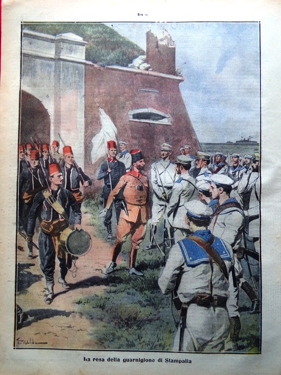 La Tribuna Illustrata 12 Maggio 1912 Védrines Villa Leonino Vittorio …