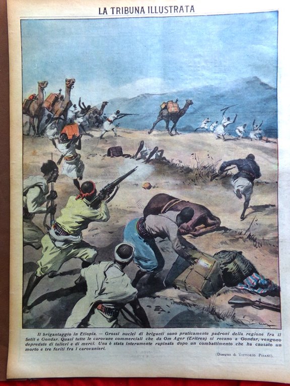 La Tribuna Illustrata 12 Maggio 1935 Preghiere Lourdes Sparizioni Cervello …