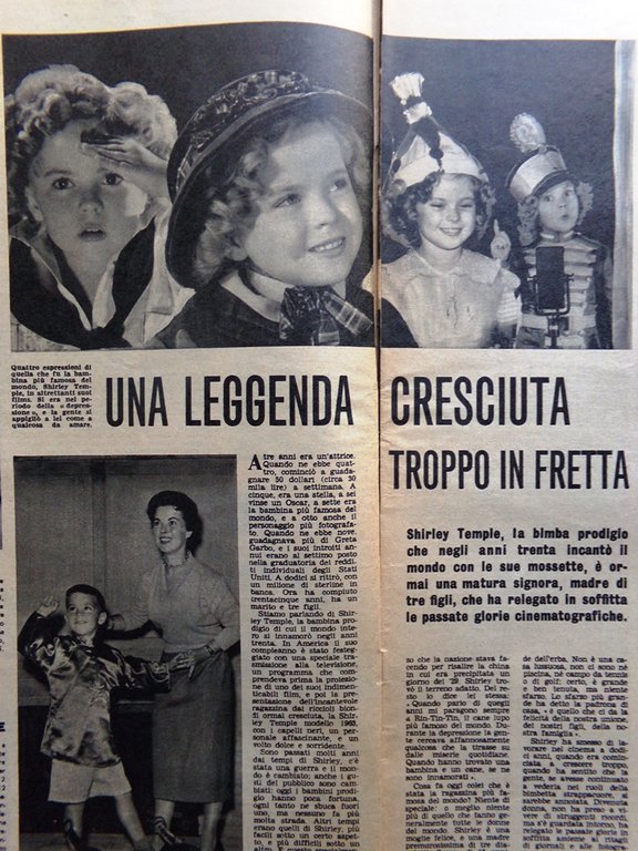 La Tribuna Illustrata 12 Maggio 1963 Grotta Romito Hugo Modi …
