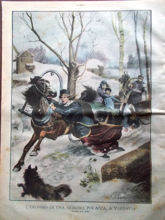 La Tribuna Illustrata 12 Marzo 1911 Morte Fogazzaro Spiritismo in …