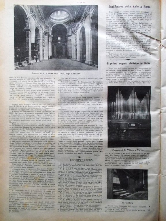 La Tribuna Illustrata 12 Novembre 1905 Mostra Chieti Porto di …