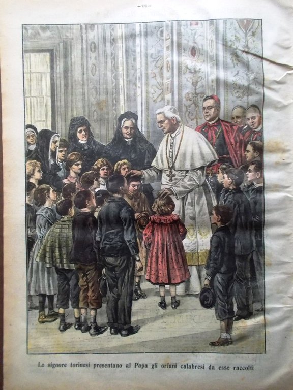 La Tribuna Illustrata 12 Novembre 1905 Mostra Chieti Porto di …