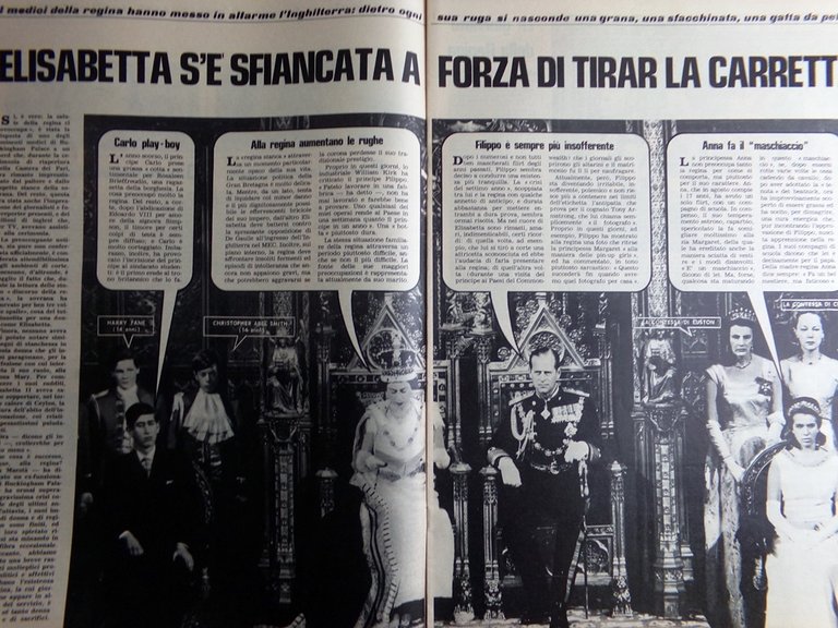 La Tribuna Illustrata 12 Novembre 1967 Regina Elisabetta Garibaldi Criminalità