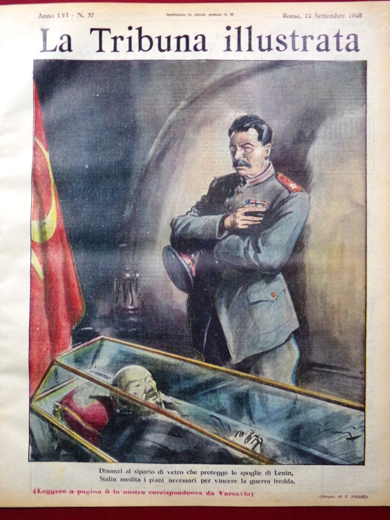 La Tribuna Illustrata 12 Settembre 1948 Stalin Guerra Fredda Capri … | Immagine principale