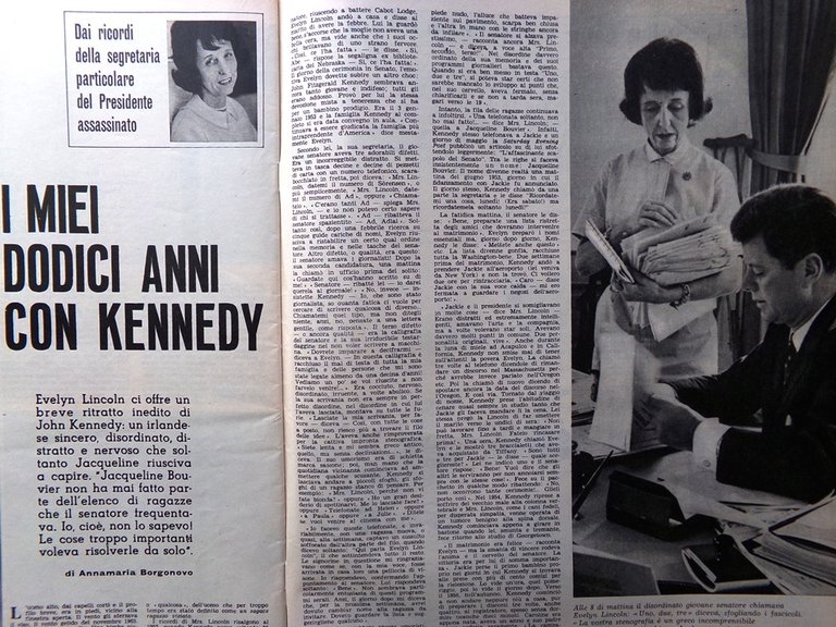 La Tribuna Illustrata 12 Settembre 1965 Trevi Hepburn Spazio Concilio …