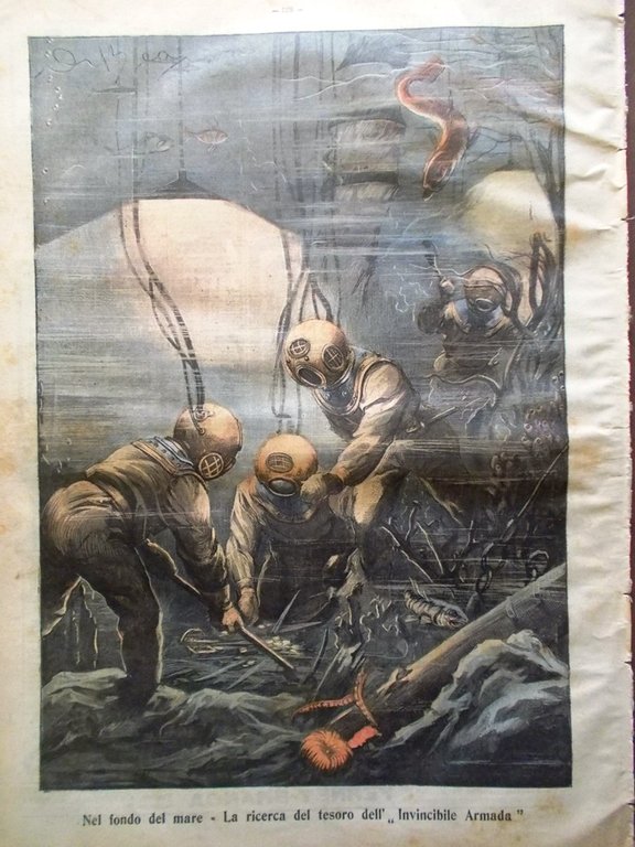 La Tribuna Illustrata 13 Agosto 1905 Tesori Armada Spedizione Peary …