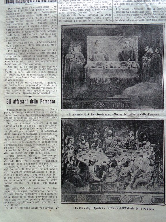La Tribuna Illustrata 13 Agosto 1911 Villa Sprà Padiglione Lombardo …