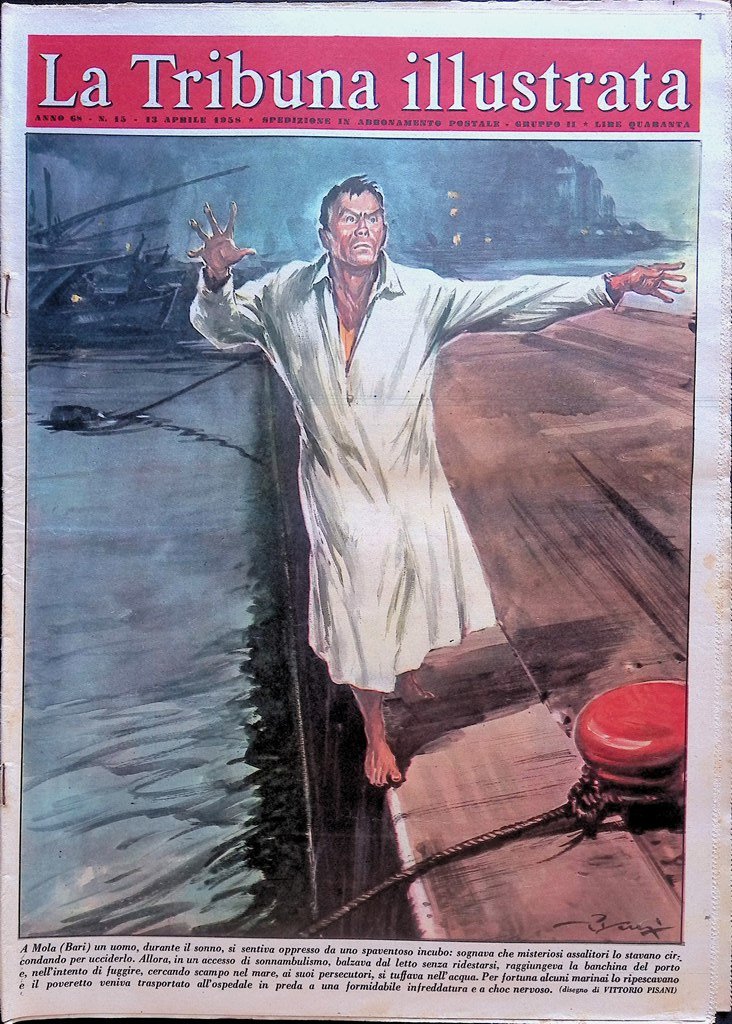 La Tribuna Illustrata 13 Aprile 1958 Vincenzo Monti Sugar Ray …