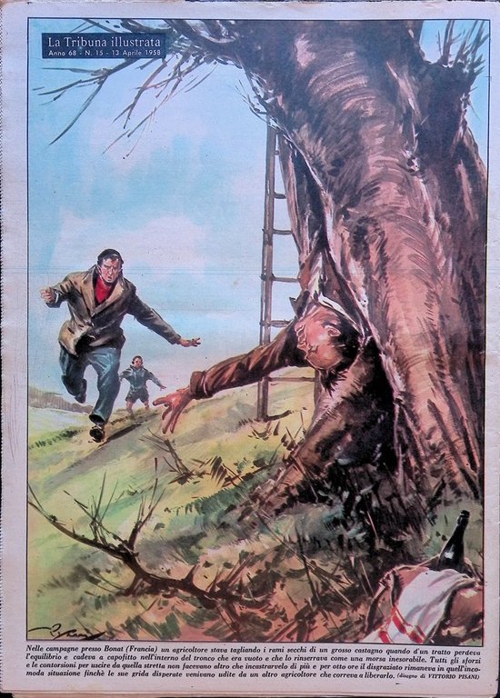 La Tribuna Illustrata 13 Aprile 1958 Vincenzo Monti Sugar Ray …