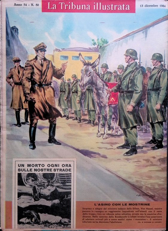 La Tribuna Illustrata 13 Dicembre 1964 Carlson Visciano Savoia Pinelli …