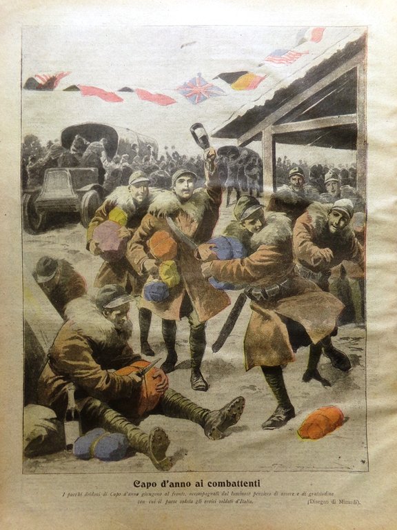 La Tribuna Illustrata 13 Gennaio 1918 WW1 Monte Tomba Tartaglia … | Immagine Gallery 3