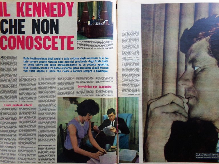 La Tribuna Illustrata 13 Gennaio 1963 Kennedy Telegrafo El Alamein …