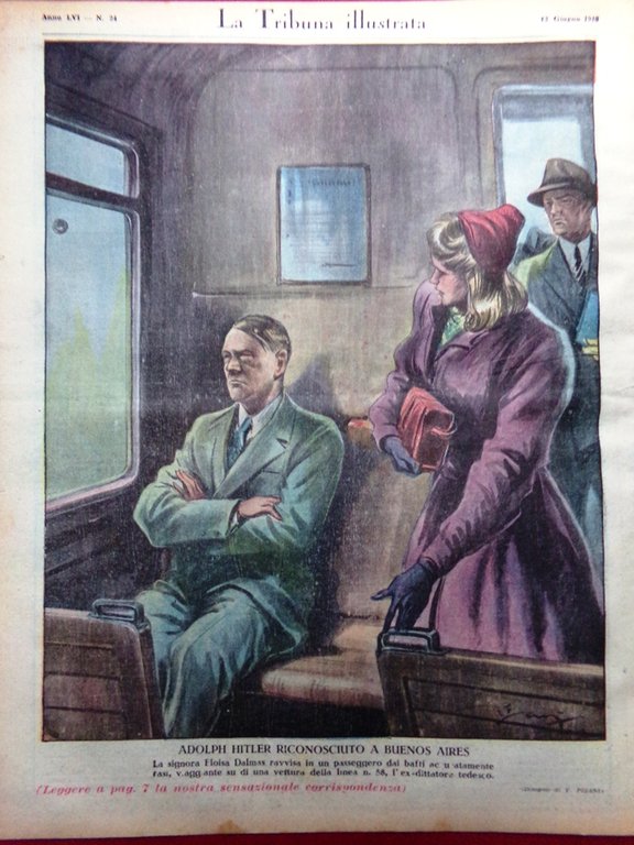 La Tribuna Illustrata 13 Giugno 1948 Paulus Hitler Stalin Donne … | Immagine Gallery 3