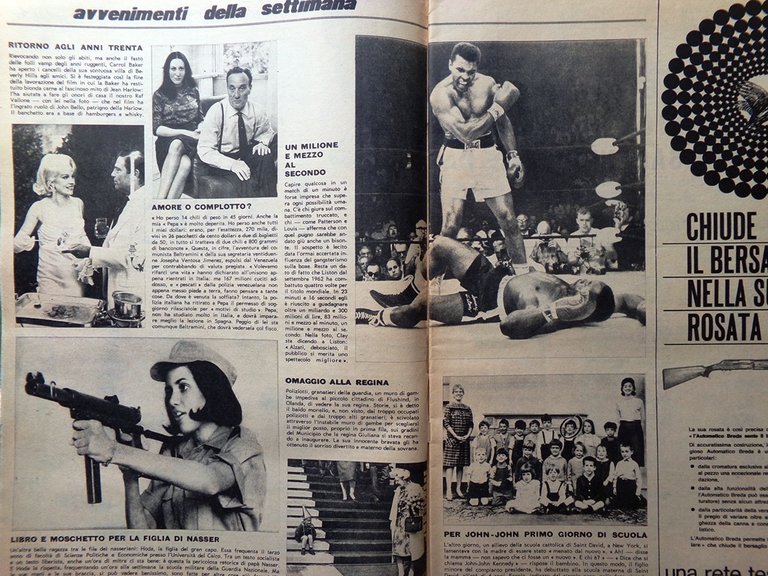 La Tribuna Illustrata 13 Giugno 1965 Champions Inter Olimpiadi Messico …