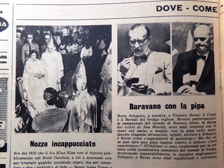 La Tribuna Illustrata 13 Giugno 1965 Champions Inter Olimpiadi Messico …