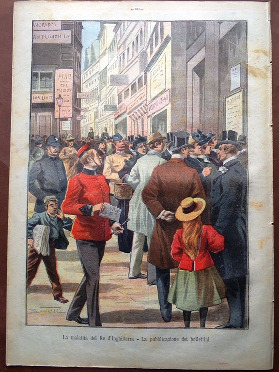 La Tribuna Illustrata 13 Luglio 1902 Russia Rey Poligono Roma …