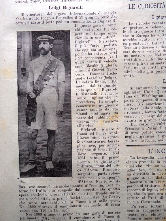 La Tribuna Illustrata 13 Luglio 1902 Russia Rey Poligono Roma …
