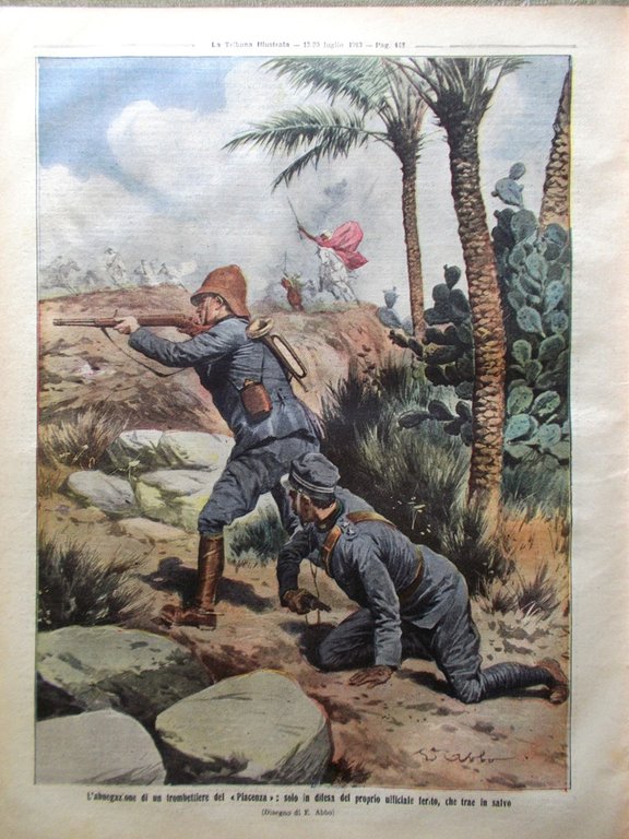 La Tribuna Illustrata 13 Luglio 1913 Giovanna Savoia Ettangi Sovrani …
