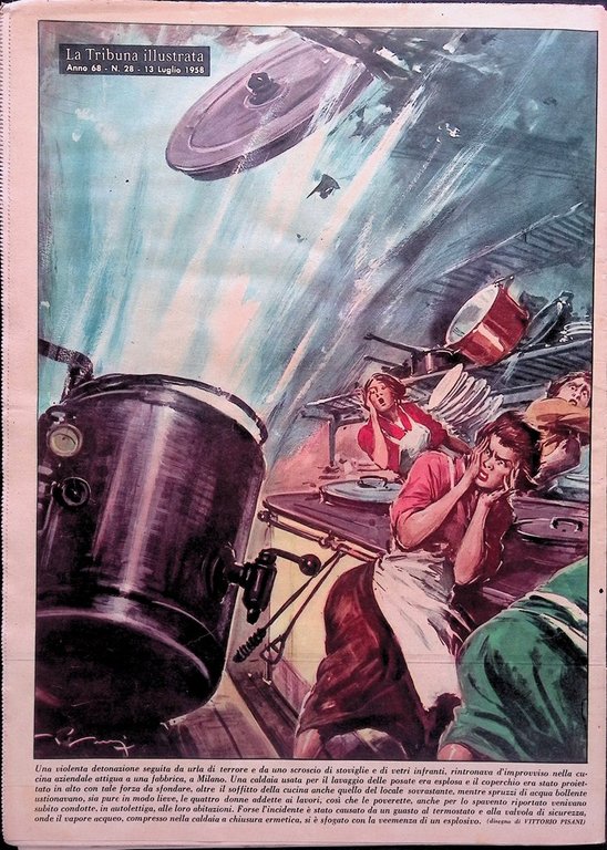 La Tribuna Illustrata 13 Luglio 1958 Juliette Greco Avesa Tomba …
