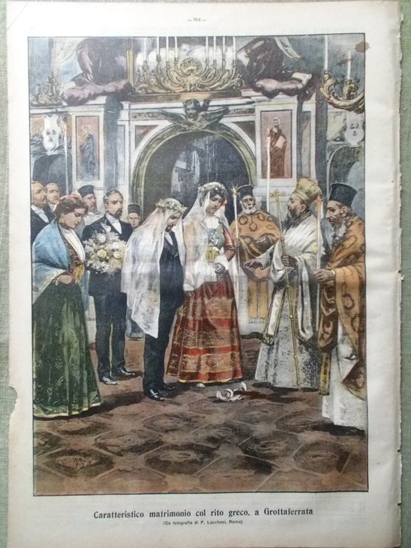 La Tribuna Illustrata 13 Maggio 1906 Pergolesi Feste di Milano …