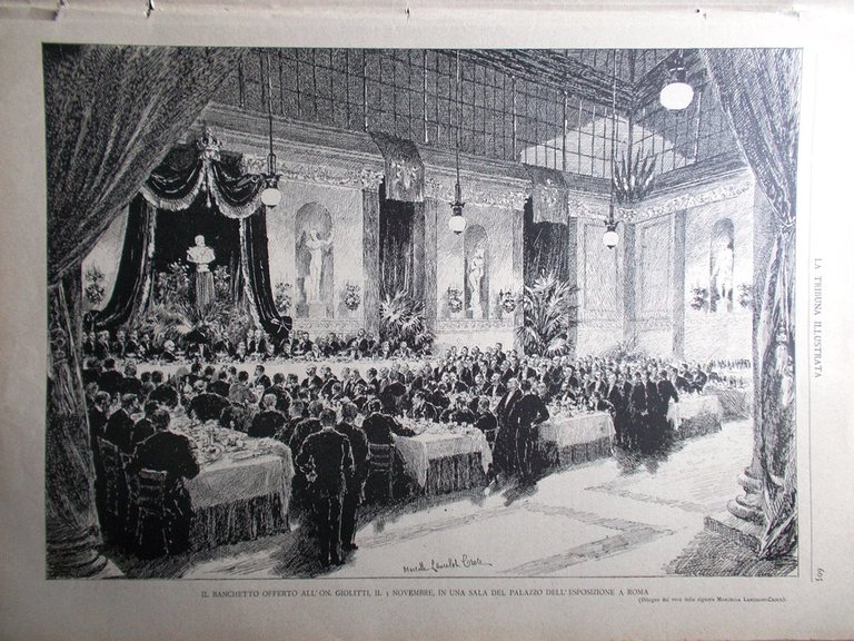 La Tribuna Illustrata 13 Novembre 1892 Spiritismo Roma Deputati Abomey …