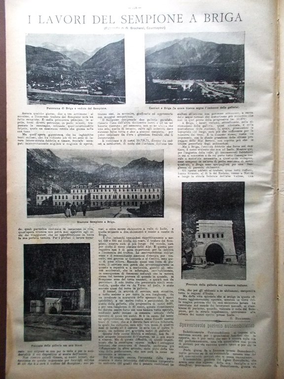 La Tribuna Illustrata 13 Novembre 1904 Port Arthur Sempione a …