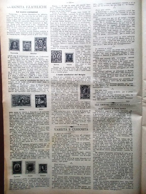 La Tribuna Illustrata 13 Novembre 1904 Port Arthur Sempione a …