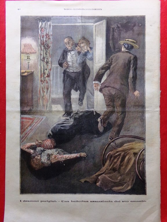 La Tribuna Illustrata 13 Ottobre 1901 Chirurgia Primoli-Bonaparte Tratta Bianchi