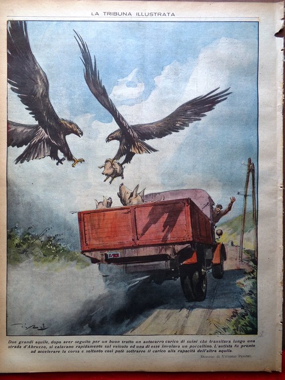 La Tribuna Illustrata 13 Ottobre 1935 Cipro Duce Palazzo Venezia …