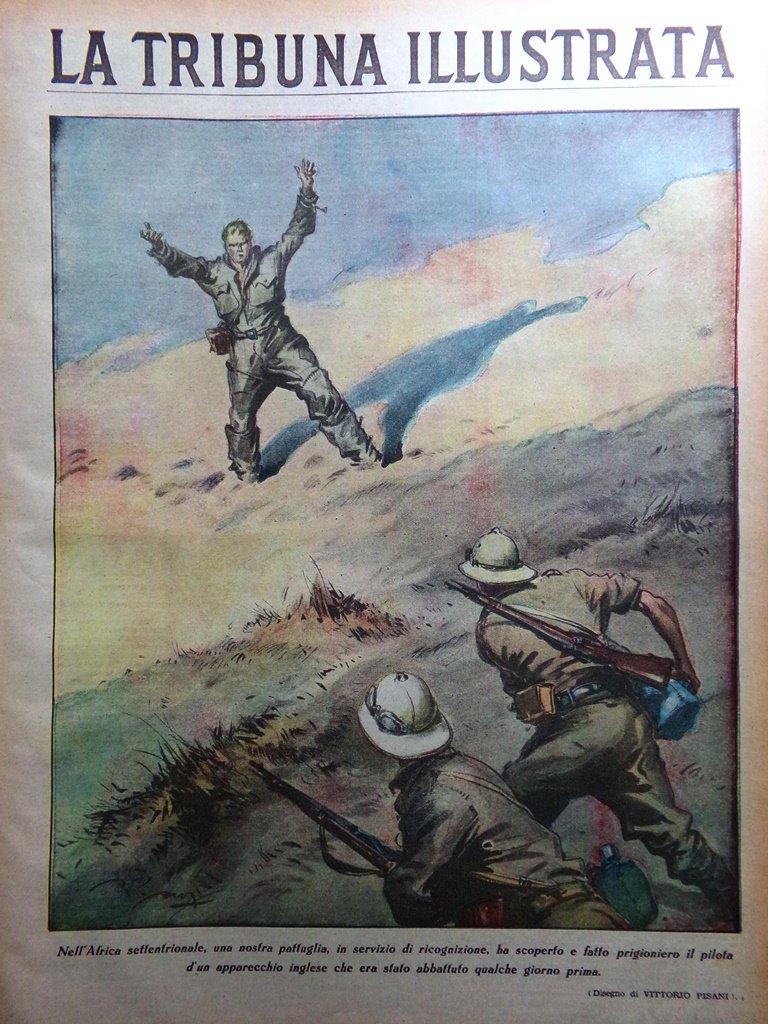 La Tribuna Illustrata 13 Ottobre 1940 WW2 Giappone Nilo Valle …