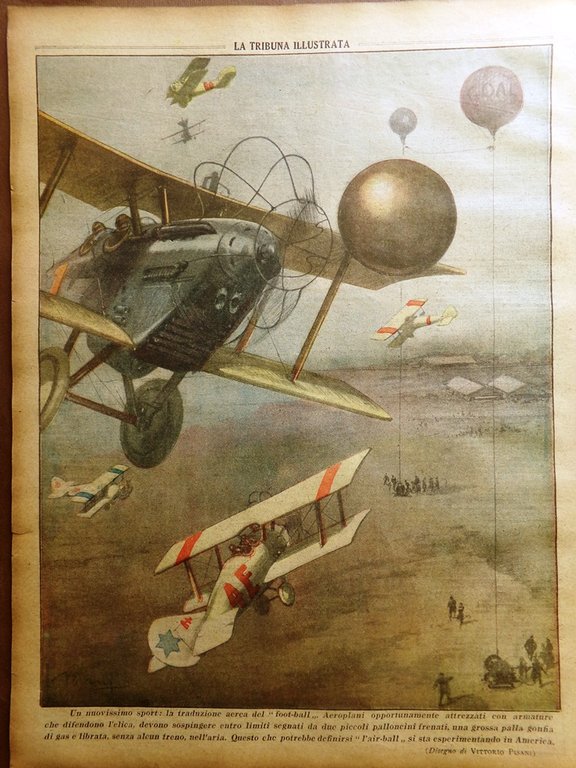 La Tribuna Illustrata 13 Settembre 1925 Charlot Automobilismo Ponte Hudson …