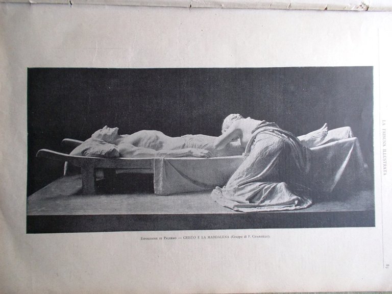 La Tribuna Illustrata 14 Febbraio 1892 Incendio Pantanella Cifariello Leopoldo