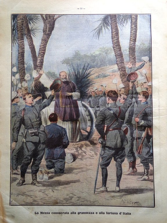 La Tribuna Illustrata 14 Gennaio 1912 Vagabondi Cile Poggi Fulci …