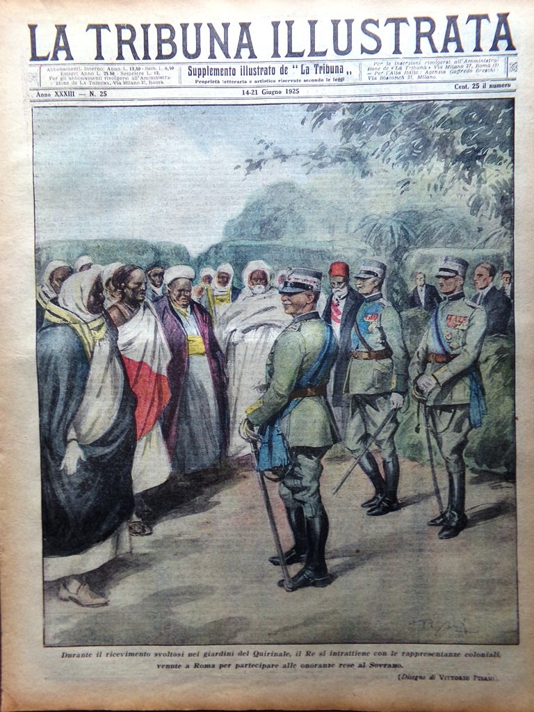 La Tribuna Illustrata 14 Giugno 1925 Shangai Harakiri Regno di …
